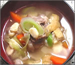 郷土料理「打豆汁」